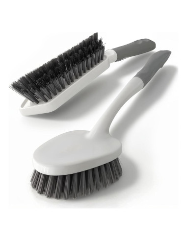 Juego de 2 cepillos de limpieza SSINBOANGI con cerdas duras