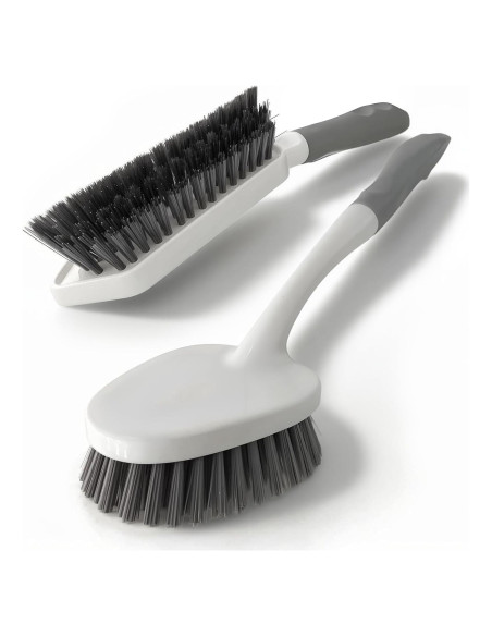 Juego de 2 cepillos de limpieza SSINBOANGI con cerdas duras