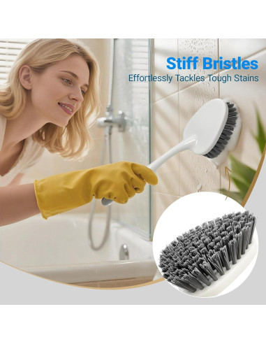 Juego de 2 cepillos de limpieza SSINBOANGI con cerdas duras