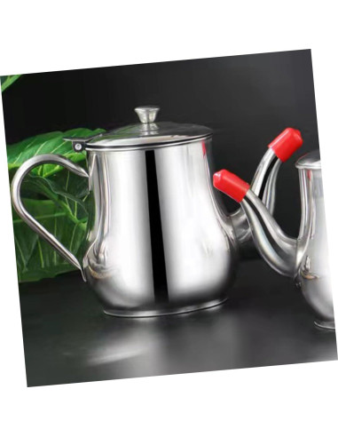 Contenedor de Aceite de Acero Inoxidable Garneck 550ml con Filtro