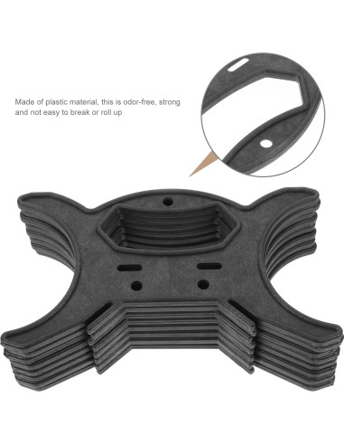 Organizador de Cables de Luz Navidad Alipis - 8 Piezas 20x12 cm