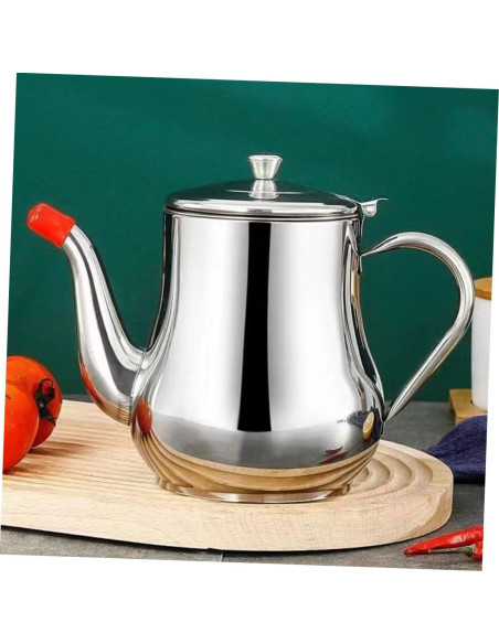 Contenedor de Aceite de Acero Inoxidable Garneck 550ml con Filtro