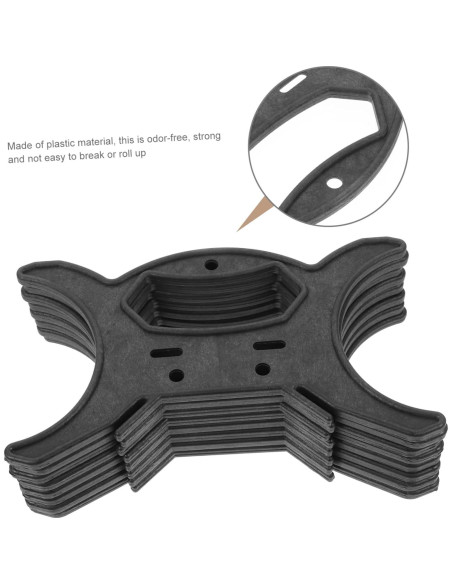 Organizador de Cables de Luz Navidad Alipis - 8 Piezas 20x12 cm