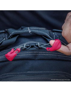 Tiradores de Cremallera Maxpedition PZL Rojo EMS - Paquete de 6 2