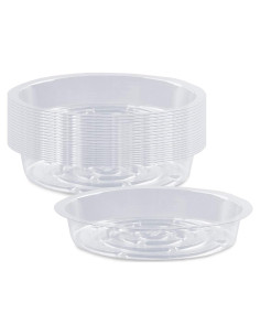 Plato para Plantas Rocutus 15.24 cm - Paquete de 20 Bandejas de Goteo