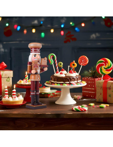 Cascanueces de Madera de Jengibre 36 cm ARGCONNER