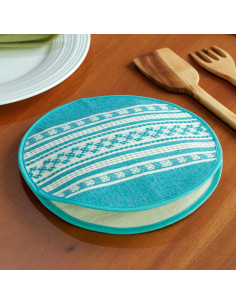 Bolsa Calentadora de Tortillas NOVICA 100% Algodón 24.77 cm 2