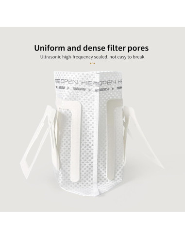 Soporte de Goteo para Café SanSLicoo + 50 Bolsas Filtro