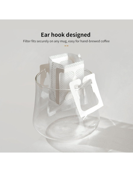 Soporte de Goteo para Café SanSLicoo + 50 Bolsas Filtro