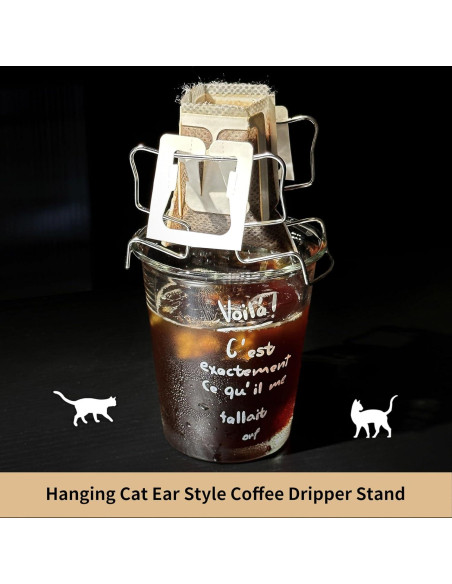 Soporte de Goteo para Café SanSLicoo + 50 Bolsas Filtro