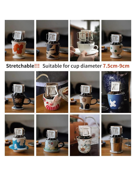 Soporte de Goteo para Café SanSLicoo + 50 Bolsas Filtro