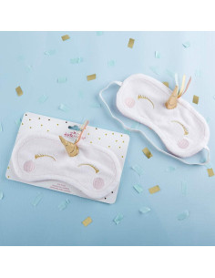 Máscara de Ojos de Unicornio Kate Aspen - Terciopelo y 3D 2