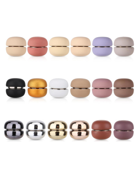 18 Pares de Pines Magnéticos para Hijab XIHIRCD - Sin Agujas