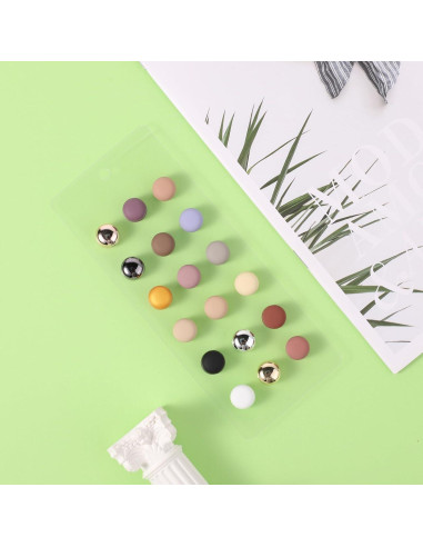 18 Pares de Pines Magnéticos para Hijab XIHIRCD - Sin Agujas