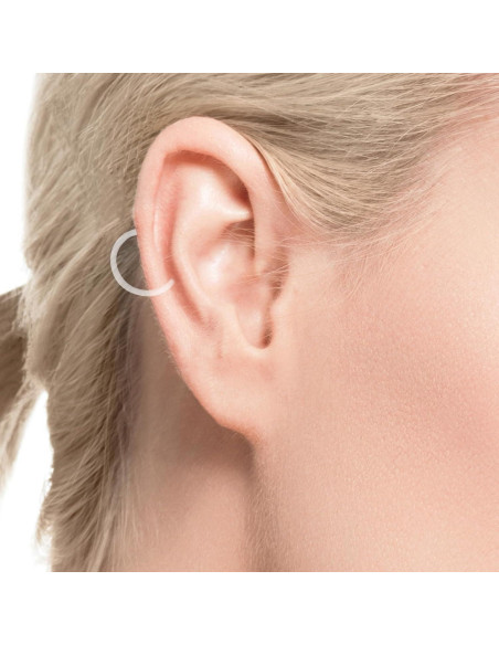 24 Anillos Nasales Transparentes Tucnoeu 6-12mm 16G