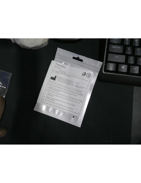 24 Anillos Nasales Transparentes Tucnoeu 6-12mm 16G