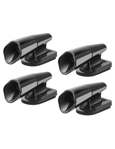 Silbatos de Ciervo SAVITA 4 Piezas Ultrasonido Negro