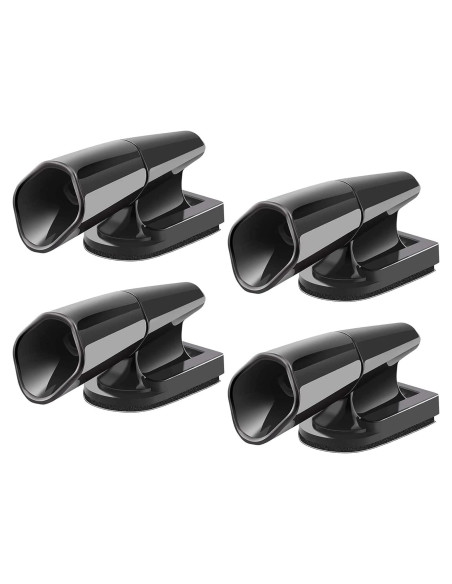 Silbatos de Ciervo SAVITA 4 Piezas Ultrasonido Negro