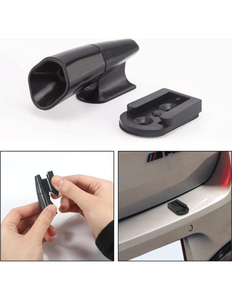 Silbatos de Ciervo SAVITA 4 Piezas Ultrasonido Negro