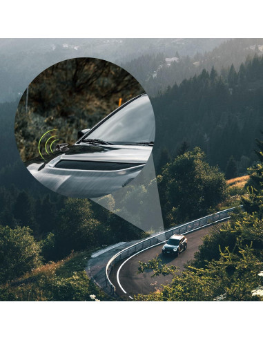 Silbatos de Ciervo SAVITA 4 Piezas Ultrasonido Negro