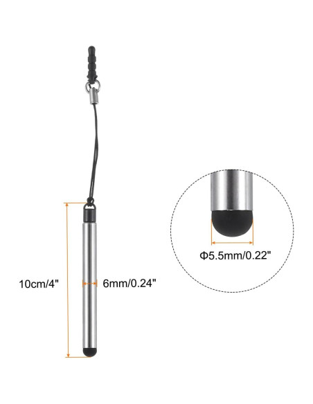 Bolígrafo Estilógrafo Metálico Retráctil MECCANIXITY 5 Pcs