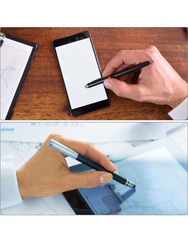 Bolígrafo Estilógrafo Metálico Retráctil MECCANIXITY 5 Pcs