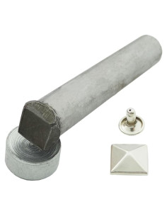 Set de Remaches Pirámide 12mm Bluemoona con Herramienta