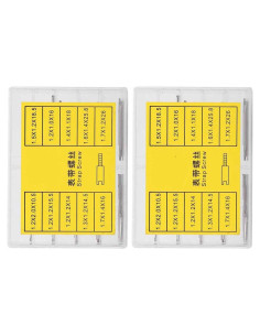 Kit de Reparación de Correas de Reloj Yosoo - 2 Cajas con 50 Tornillos