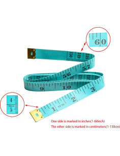 Cinta Métrica Flexible DIAO79NI 150cm Paquete de 5 Verde 2