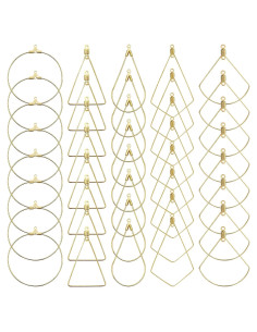 Kit de Aros de Aretes YaeYur 80 Piezas Geométricos DIY