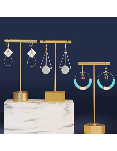 Kit de Aros de Aretes YaeYur 80 Piezas Geométricos DIY