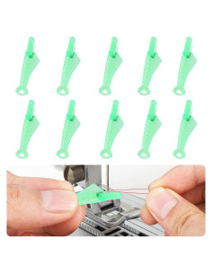 10 Enhebradores de Aguja Automáticos PEUTIER Tipo Pez