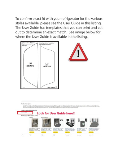 Bandeja de goteo para refrigeradores LG Alpha Negra