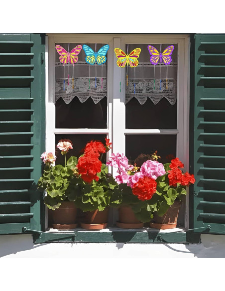 Kit de Campanas de Viento DIY CRASPIRE - 16 Piezas de Madera