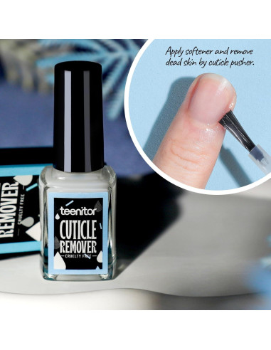 Set de Cuidado de Cutículas Teenitor - Suavizante y Aceite Lavanda