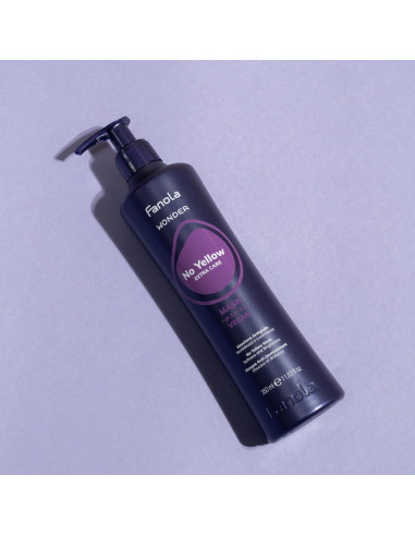 Mascarilla Capilar Fanola No Yellow 95.7g - Hidratante Violeta