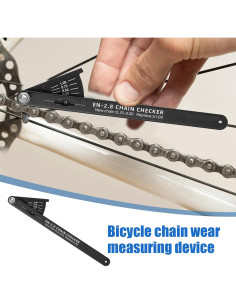 Herramienta Indicador Desgaste Cadena Bicicleta Genérico 12.7cm 2