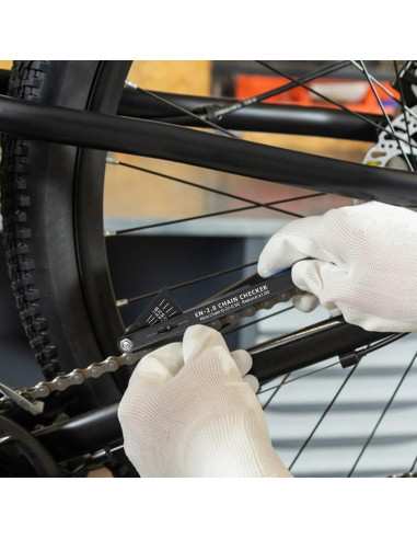 Herramienta Indicador Desgaste Cadena Bicicleta Genérico 12.7cm