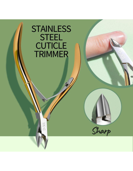 Set de Cuidado de Cutículas Teenitor - Suavizante y Aceite Lavanda