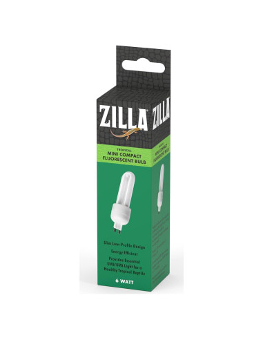 Bombilla Fluorescente Compacta Zilla Mini Tropical 6W G9