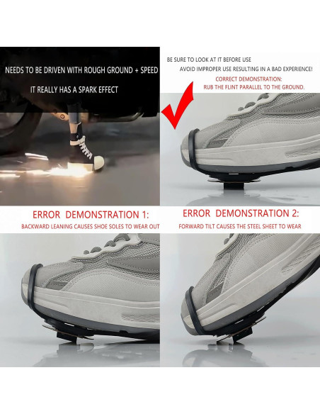 Pad de Chispas de Fricción Q.CUTIANS para Patineta 10 Unidades