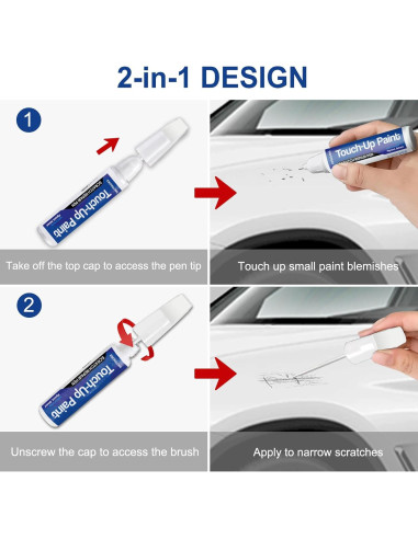 Pintura de Retoque KWONGLONG 799/9799 Diamond White 12ml