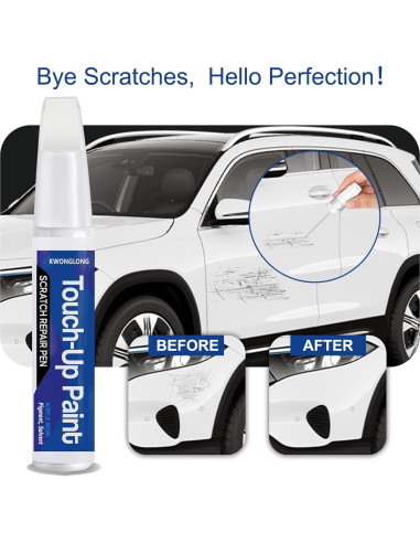 Pintura de Retoque KWONGLONG 799/9799 Diamond White 12ml