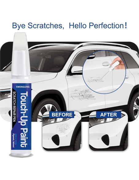 Pintura de Retoque KWONGLONG 799/9799 Diamond White 12ml