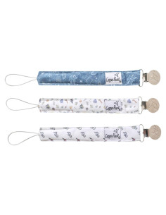 Clip de Chupete Copper Pearl 3-Pack - Acero Inoxidable - Mundo Mágico