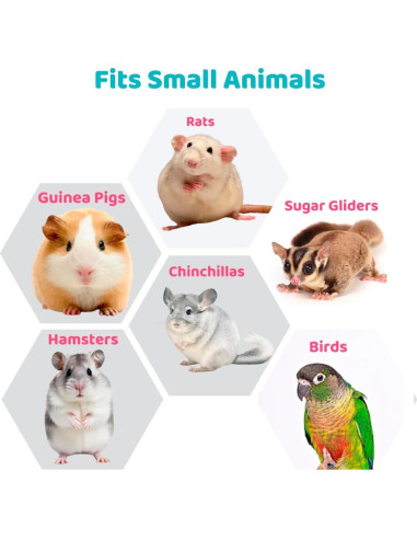 Accesorios para jaula Coalinker - Juguetes forrajeo 2 paquetes