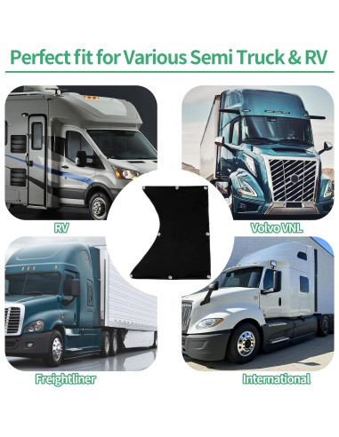 Cortina Solar Lateral PSLER para Camiones Semi-Truck UV 98%