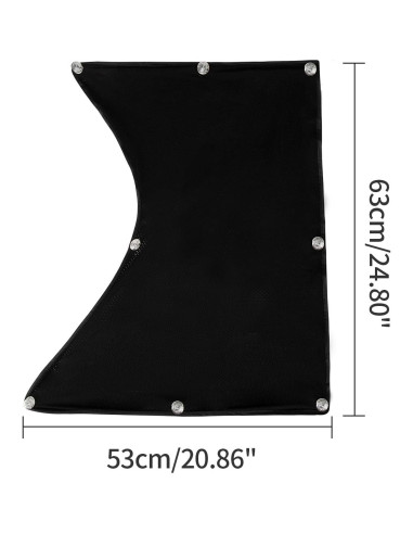 Cortina Solar Lateral PSLER para Camiones Semi-Truck UV 98%