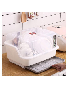 Estante Secador de Platos Tomorotec Mediano 40.6x31x26.9 cm