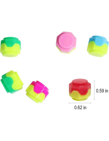 Juego de Gonggi Coreano 60 Piezas HBRG - Jacks de Plástico